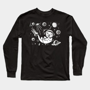 Otter Astronaut Long Sleeve T-Shirt